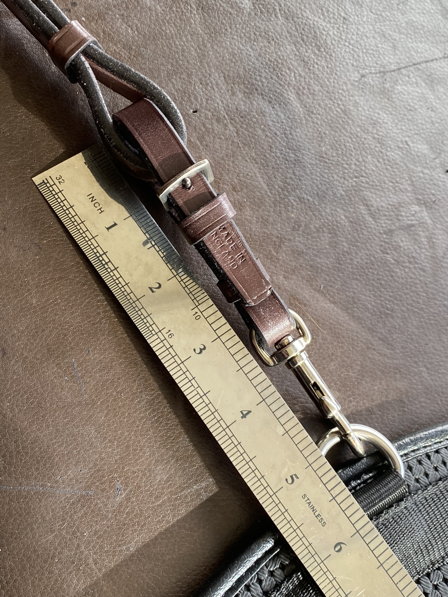 Martingale Attachment Clip Kate Hardt Saddlery