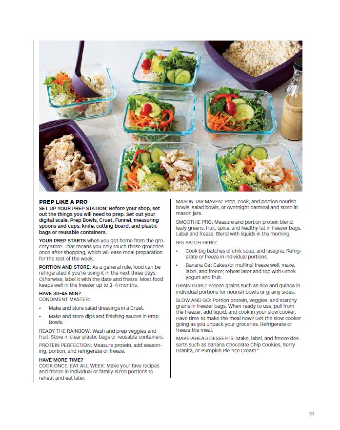 Epicure Good Food. Real Results. Guide Kate Lautens