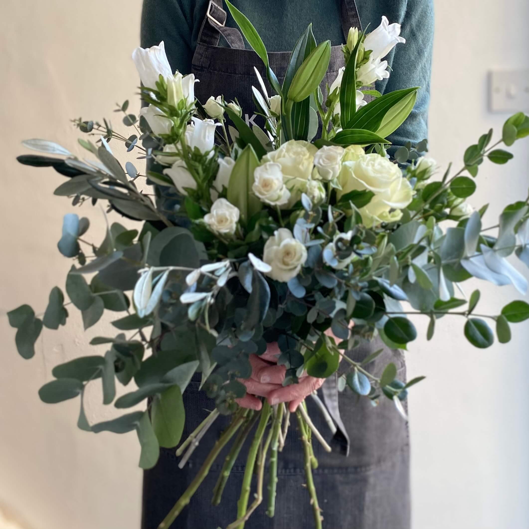 Alabaster & Olive Hand Tied Kate Mell Flowers