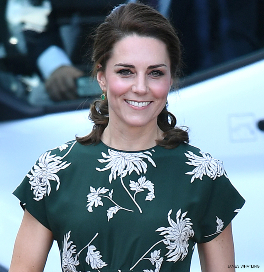 Kate Middleton wears Rochas floral dress to the Chelsea Flower Show 2017