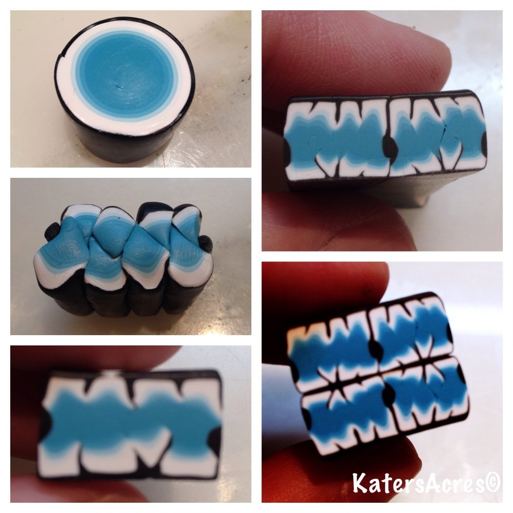 KatersAcres 52 Weeks of Canes Polymer Clay Cane Tutorial Static or