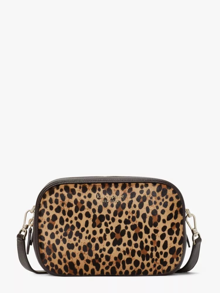 Astrid Leopard Medium Crossbody Kate Spade New York