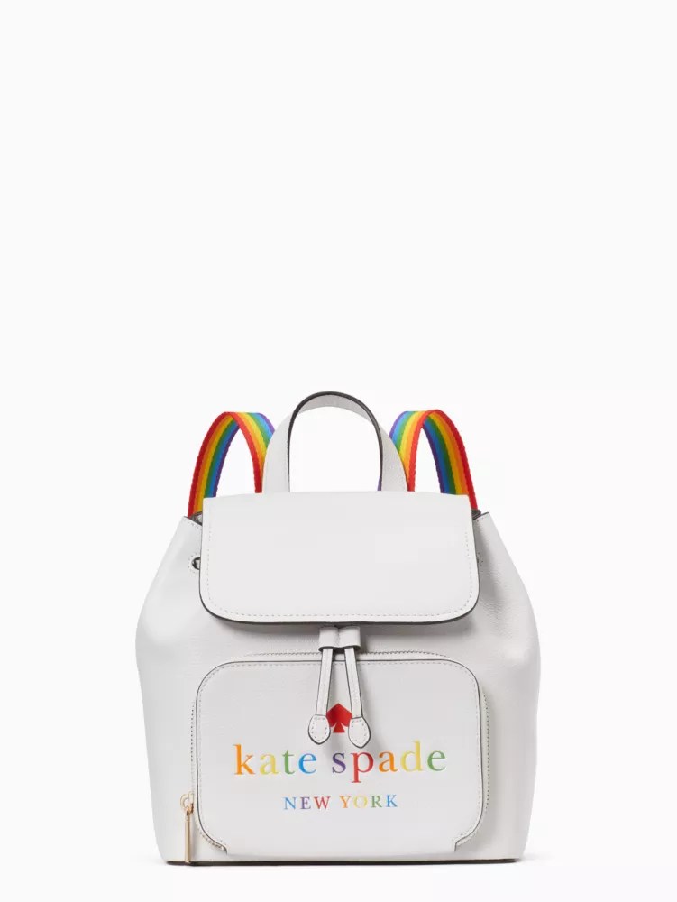 Darcy Flap Rainbow Backpack Kate Spade UK Kate Spade GB
