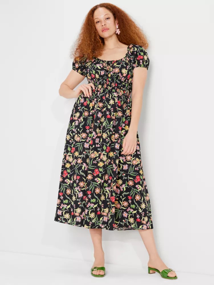 Rooftop Garden Floral Riviera Dress Kate Spade New York Kate Spade