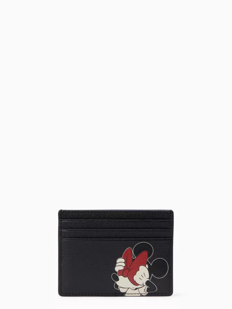 Disney X Kate Spade New York Minnie Card Holder Kate Spade Outlet