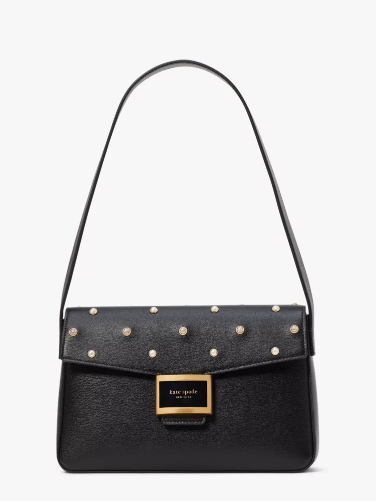 Katy Pearl Embellished Medium Shoulder Bag Kate Spade UK Kate Spade GB