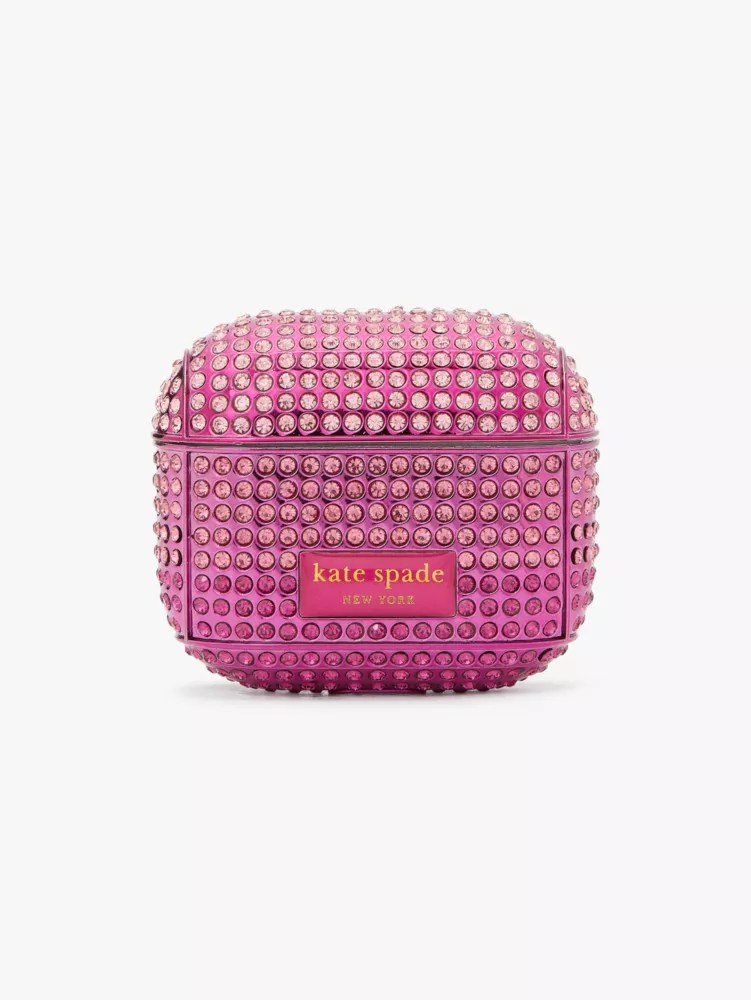 Gala Rhinestone Embossed Airpods Case Kate Spade New York Kate