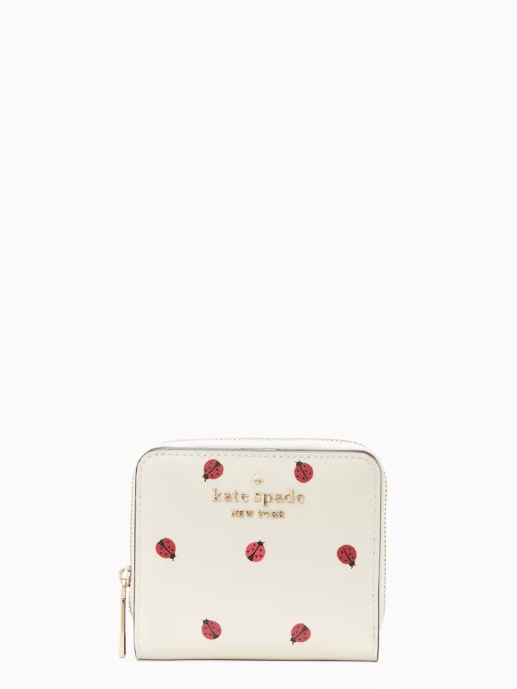 Staci Small Ladybug Zip Around Wallet Kate Spade Outlet Kate Spade