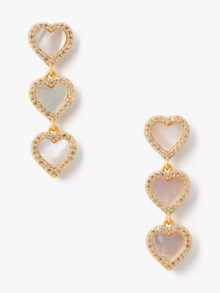 Take Heart Linear Earrings Kate Spade New York Kate Spade New York