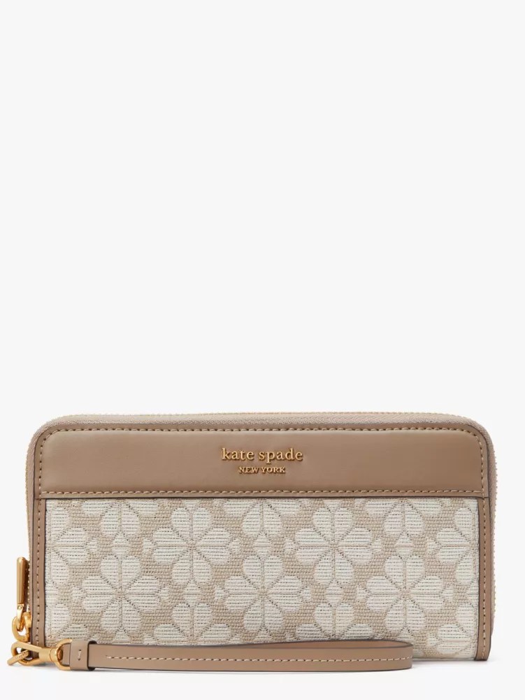 Spade Flower Zip Around Continental Wallet Kate Spade New York