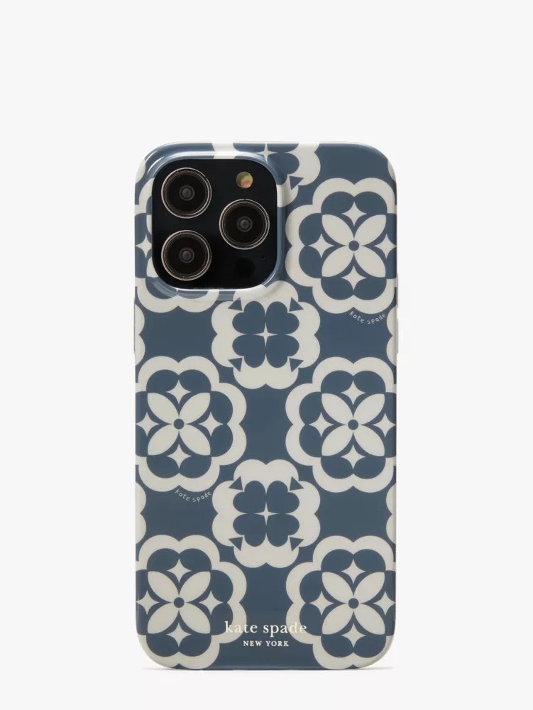 Spade Flower Monogram I Phone 14 Pro Case Kate Spade New York Kate