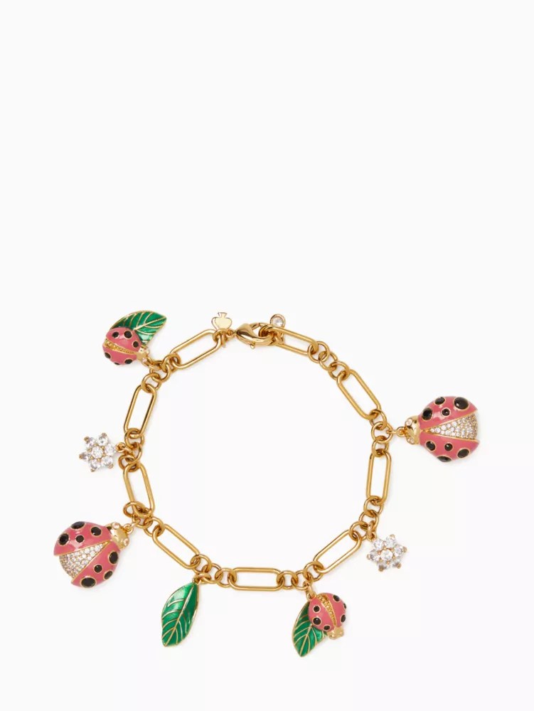 Ladybug Charm Bracelet Kate Spade Outlet Kate Spade Outlet