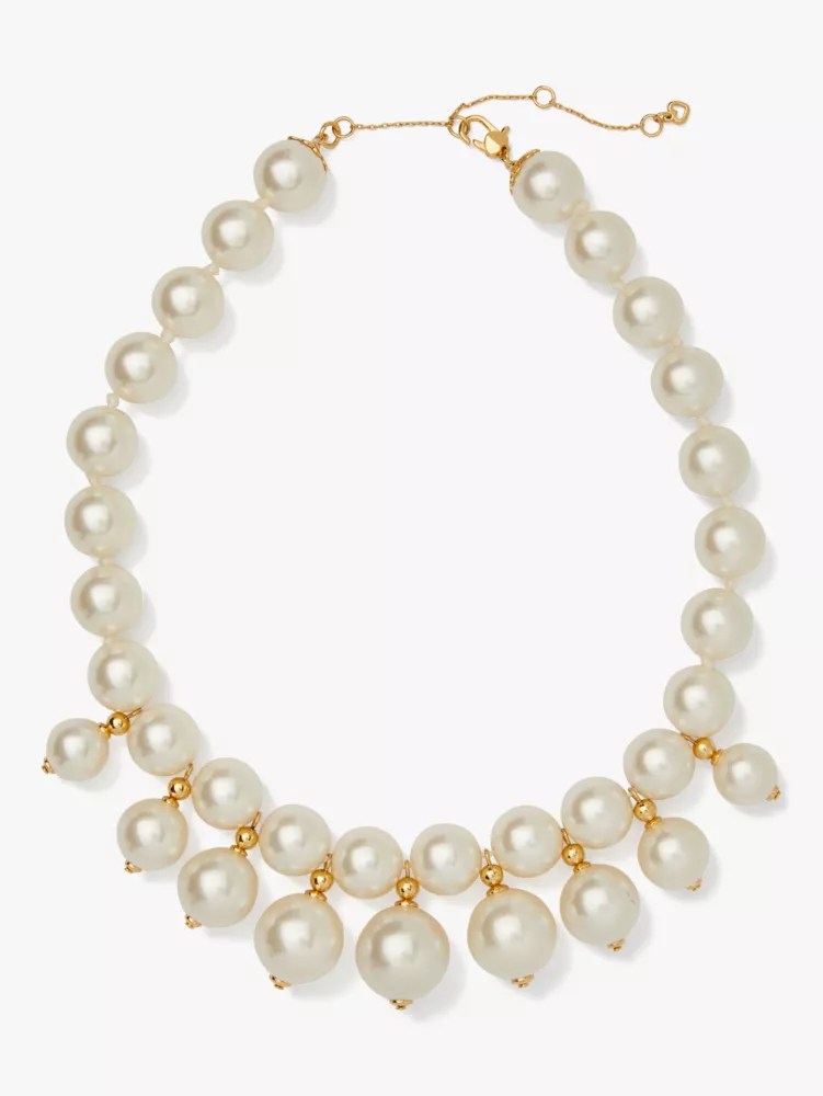 Pearls On Pearls Statement Necklace Kate Spade New York Kate Spade