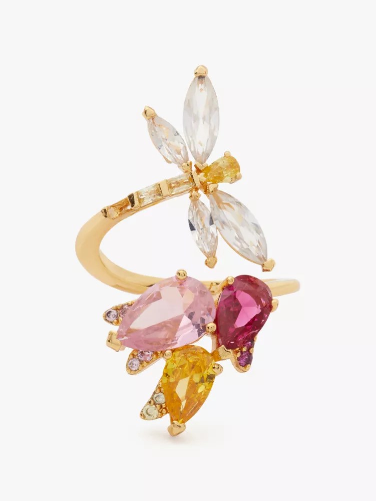 Greenhouse Floral Wrap Ring Kate Spade New York Kate Spade New York
