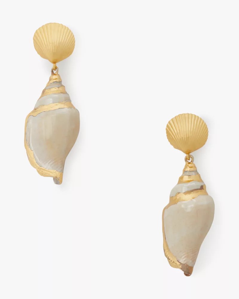Reef Treasure Shell Drop Earrings Kate Spade New York