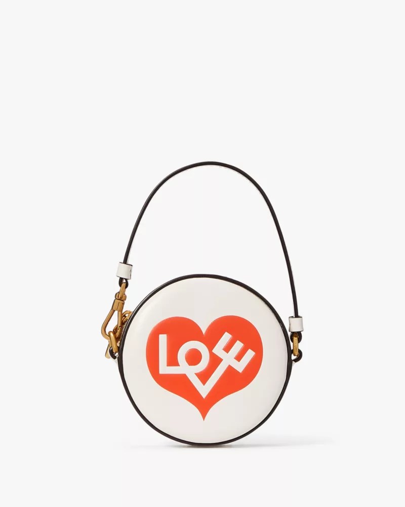 Alexander Girard X Kate Spade New York Heart Embossed Convertible Coin Purse Kate Spade New York