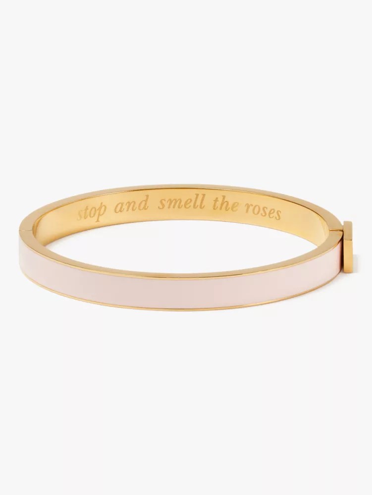 Stop And Smell The Roses Thin Idiom Bangle Kate Spade New York Kate