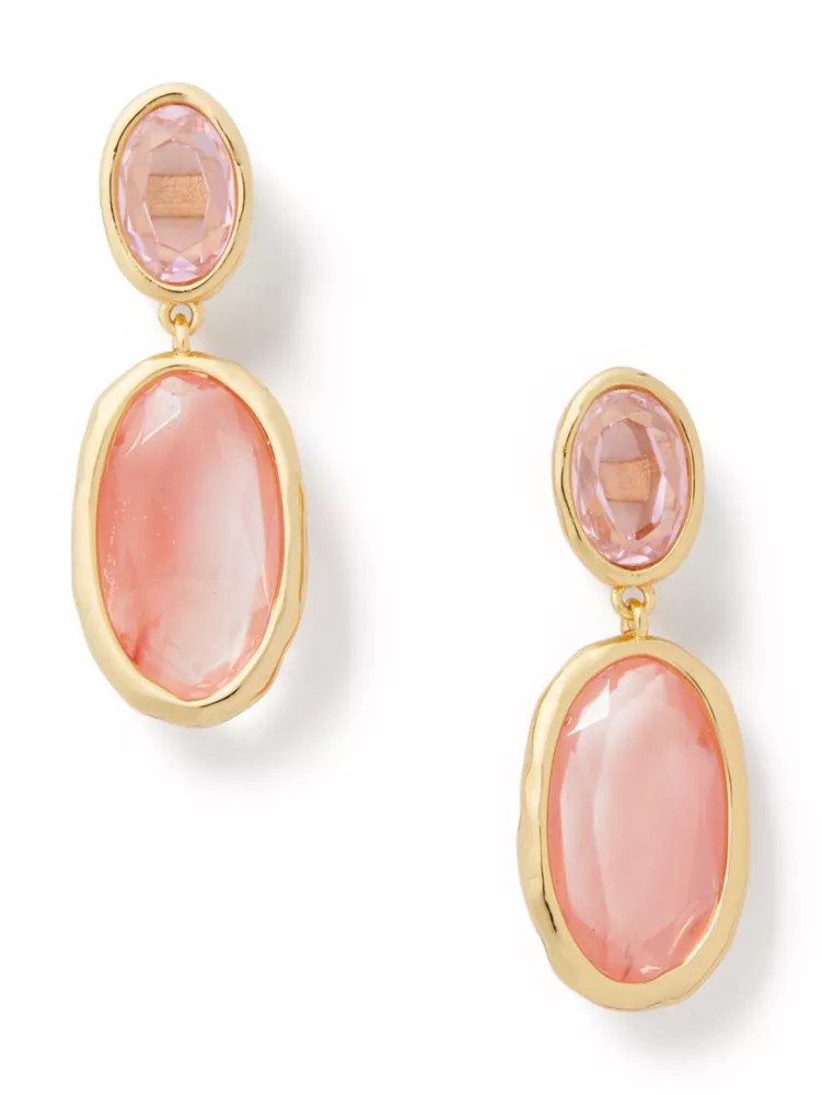High Shine Double Drop Earrings Kate Spade UK