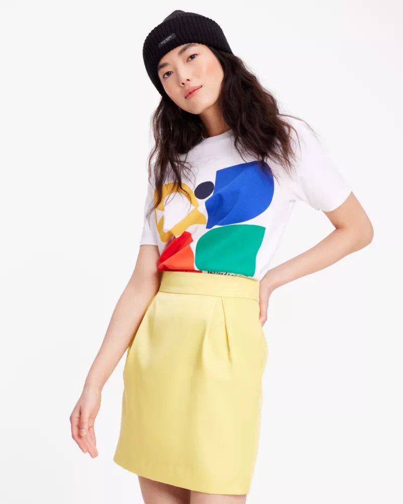 Duchess Satin Pencil Skirt Kate Spade UK Kate Spade GB