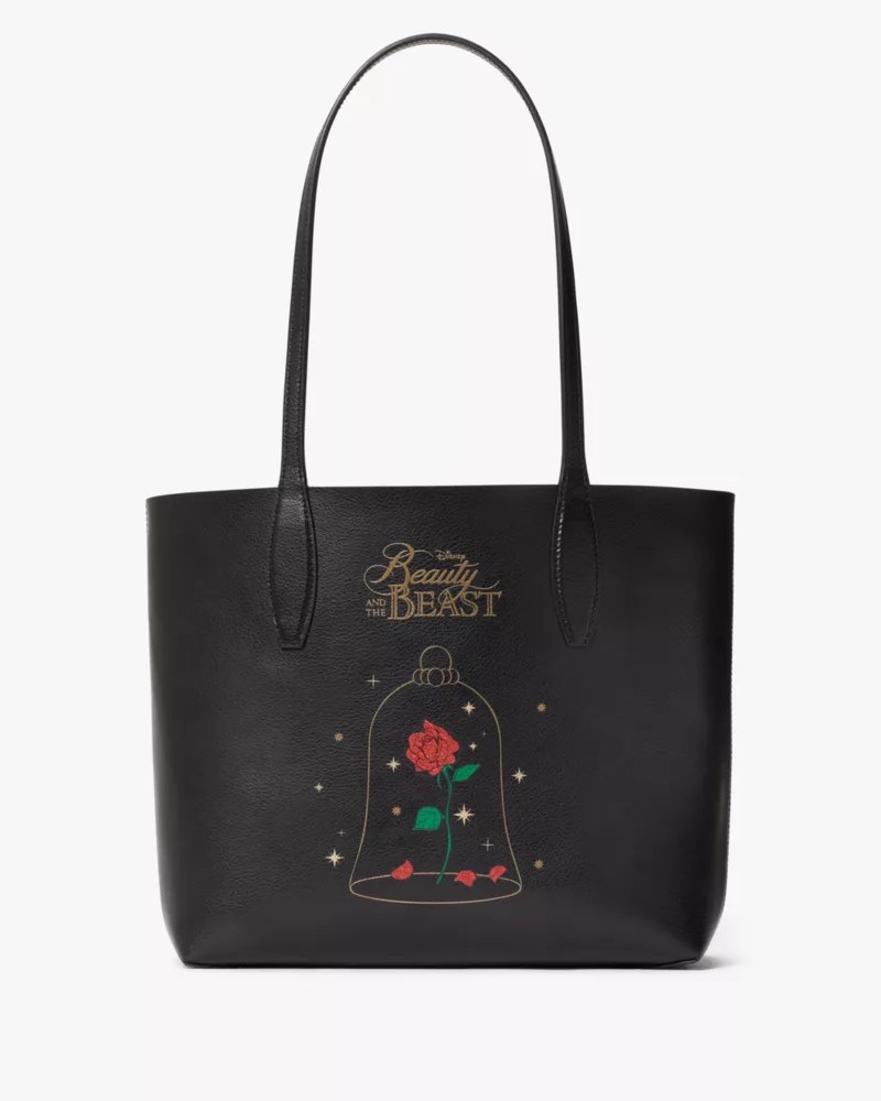 Disney X Kate Spade New York Beauty And The Beast Small Reversible Tote