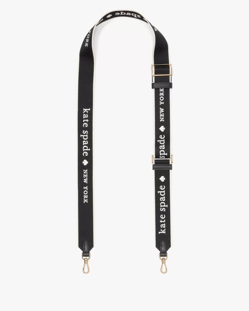 Logo bing Bag Strap Kate Spade Outlet