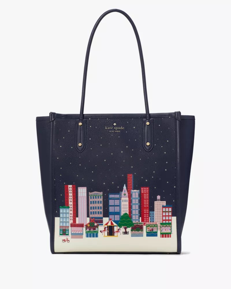 Winter Wonders North South Tote Kate Spade Outlet Kate Spade Outlet