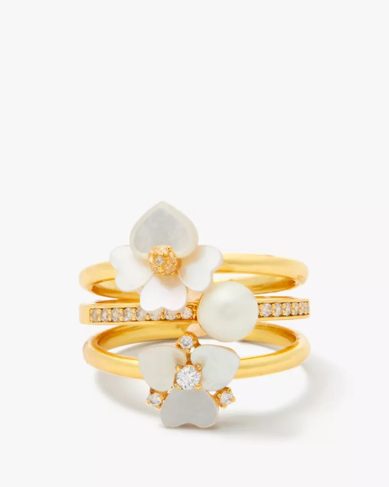 Precious Pansy Ringe, Kombinierbar Kate Spade DE