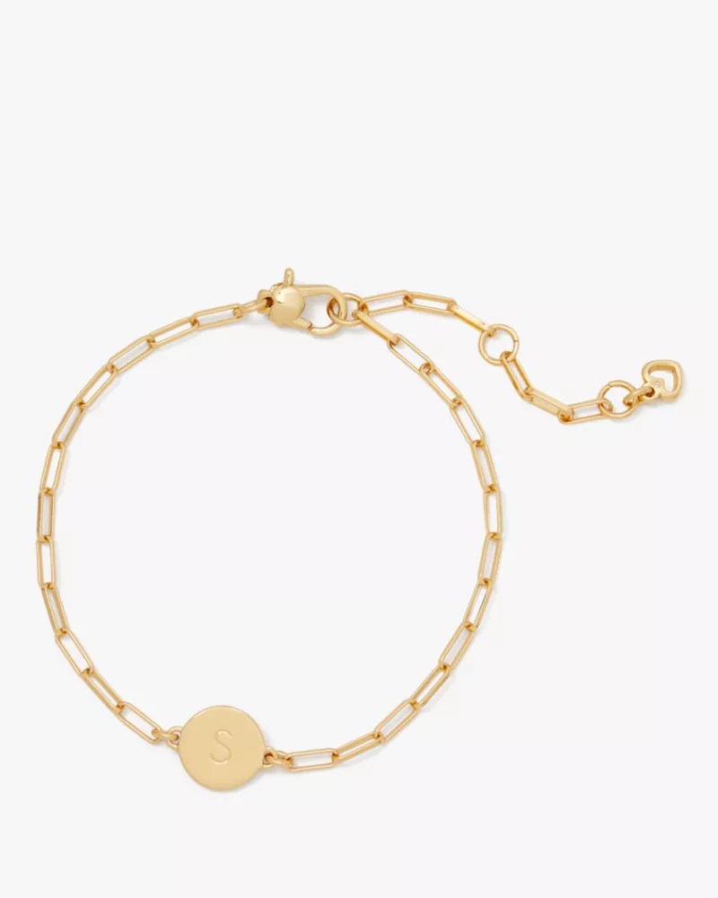 S Initial Chain Bracelet Kate Spade UK