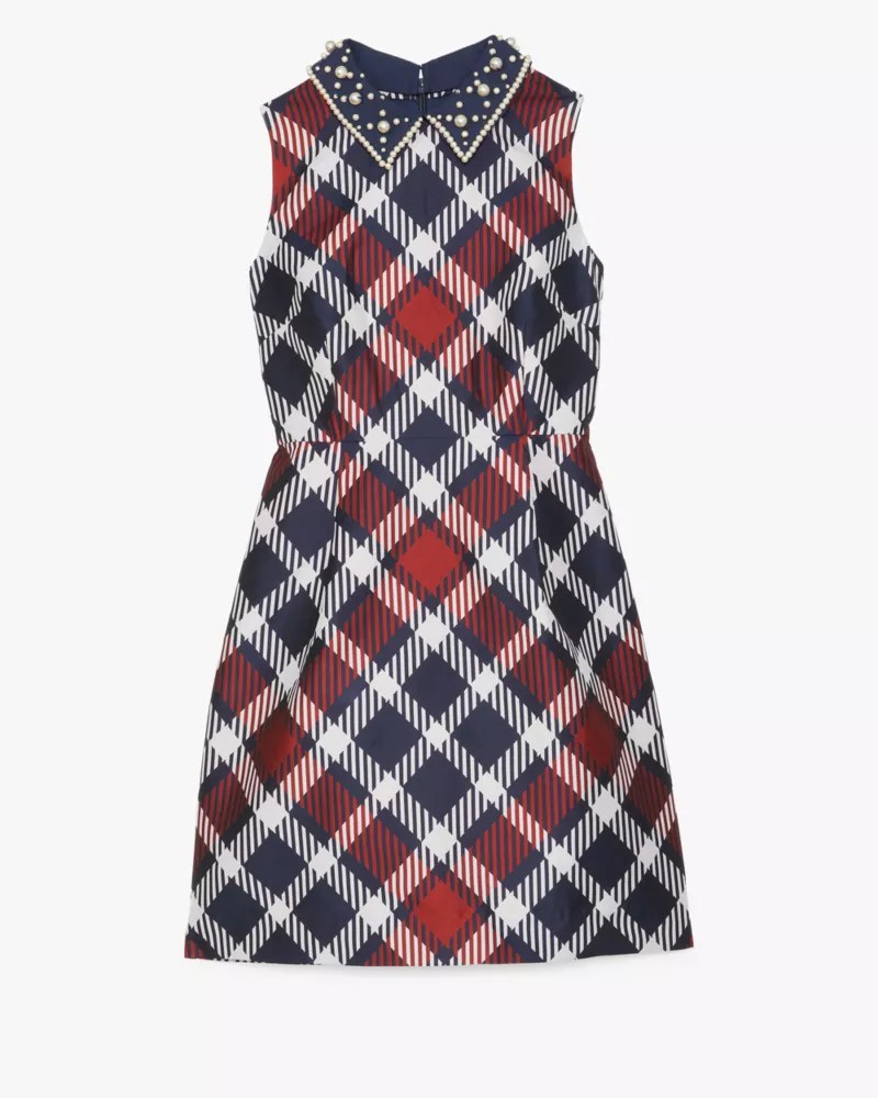 Jumbo Plaid Dress Kate Spade New York