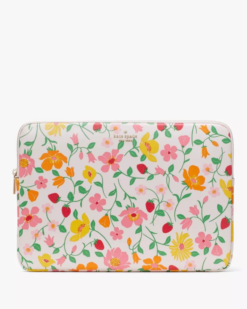 Strawberry Garden Universal Laptop Sleeve Kate Spade Outlet Kate