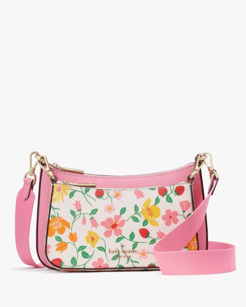 Duet Strawberry Garden Crossbody Kate Spade Outlet Kate Spade Outlet
