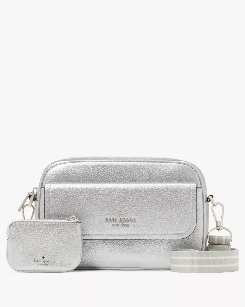 Rosie Metallic Small Flap Camera Bag Kate Spade GB