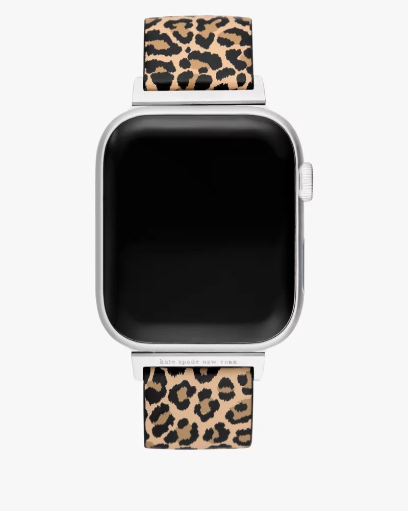 Reversible Leopard Leather 38 45mm Band For Apple Watch® Kate Spade