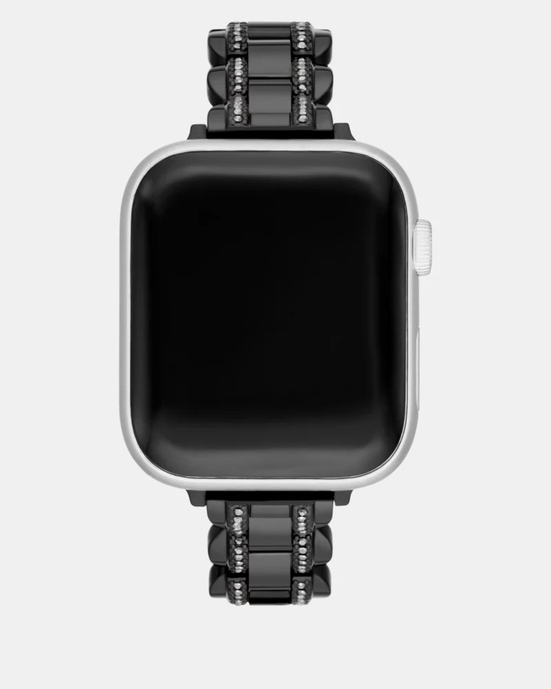 ブラック ステンレス スチール 3845 MM バンド フォー アップル ウォッチ apple watch バンド ケイト・スペード