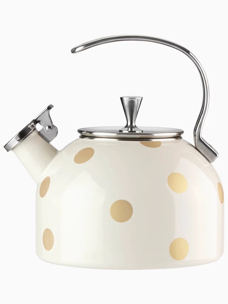 Gold Dot Tea Kettle Kate Spade New York