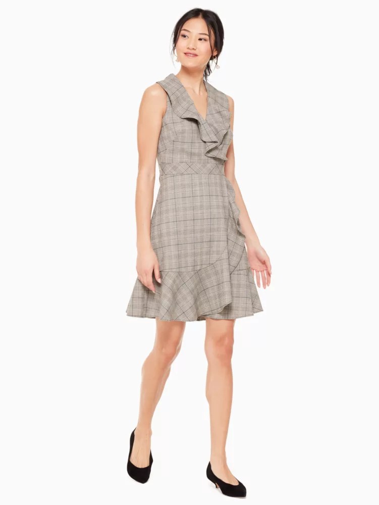 Mod Plaid Dress Kate Spade UK