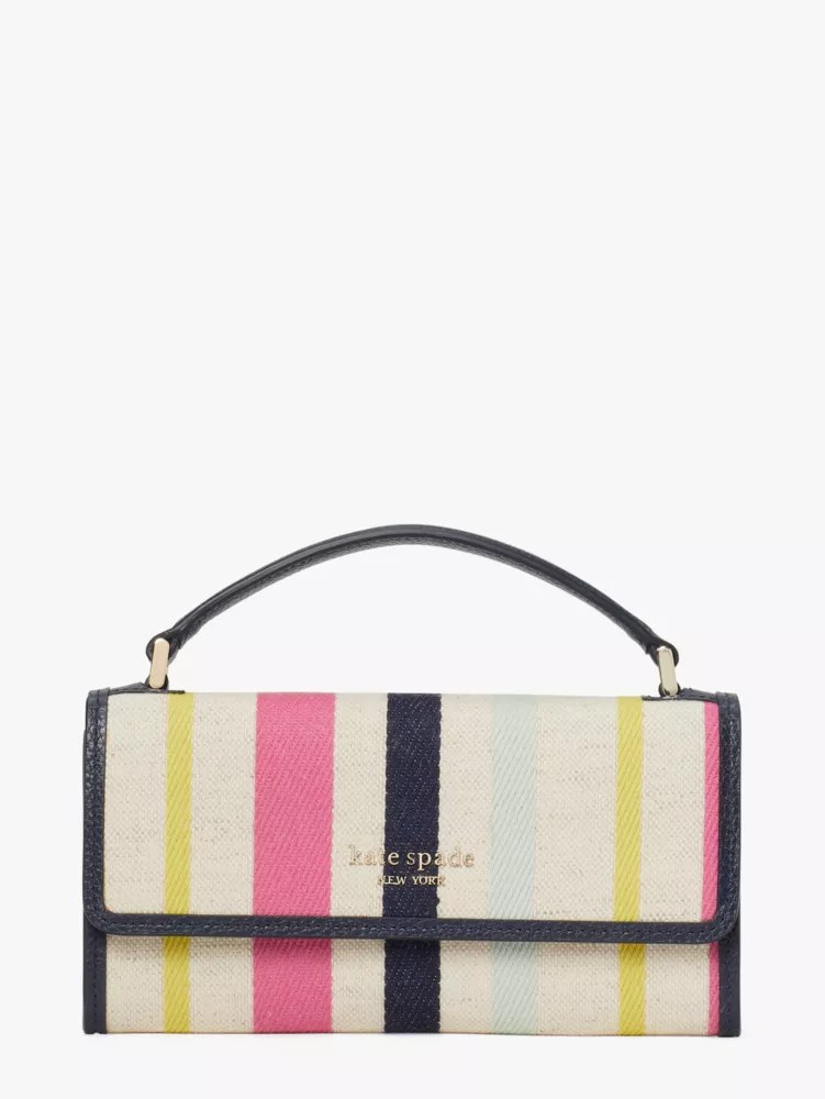 Roulette Stripe Top Handle Crossbody Kate Spade UK