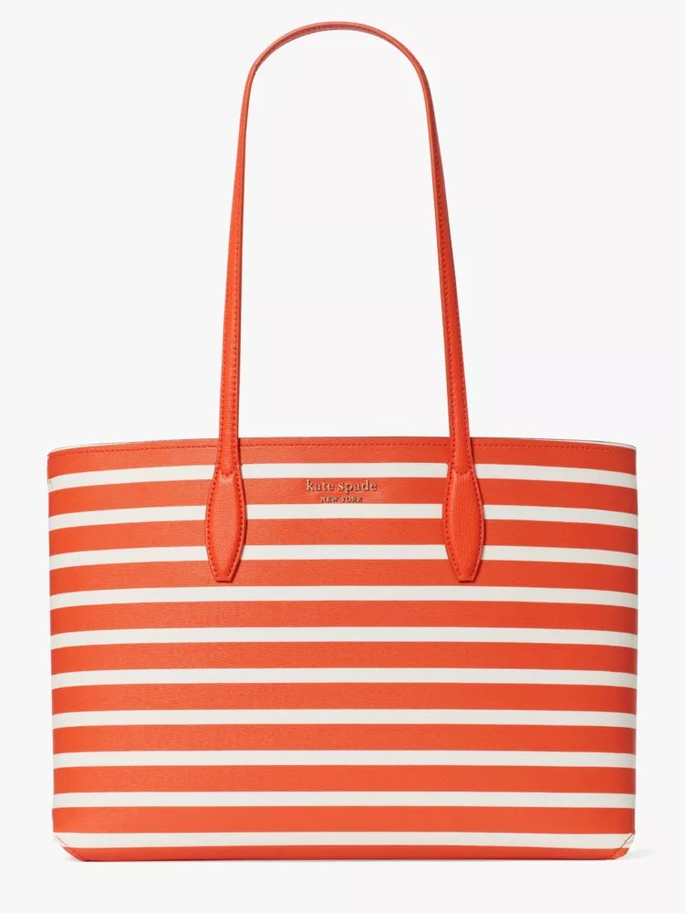 All Day Sailing Stripe Large Tote Kate Spade New York Kate Spade