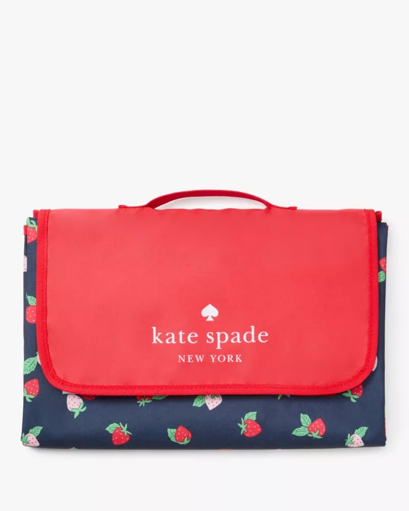 Strawberry Toss Packable Picnic Blanket Kate Spade Outlet Kate