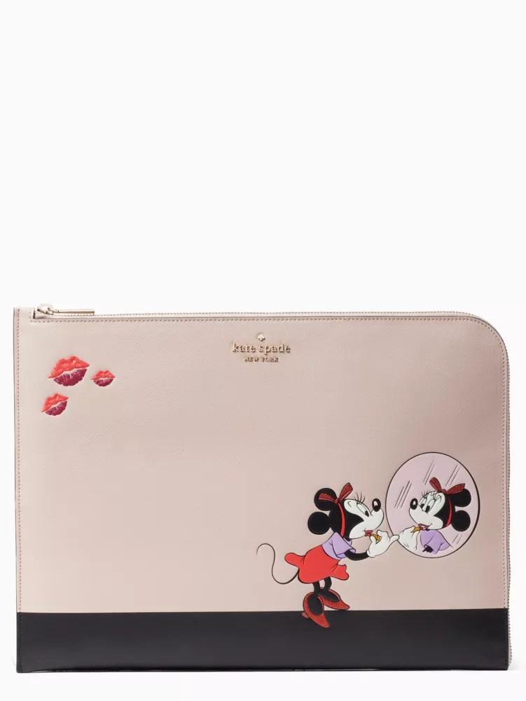 Disney X Kate Spade New York Minnie Universal Laptop Sleeve Kate Spade Outlet