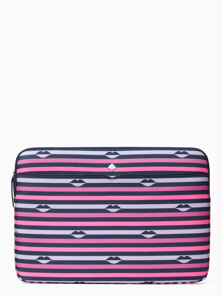 Jae Lip Print Laptop Sleeve Kate Spade Surprise