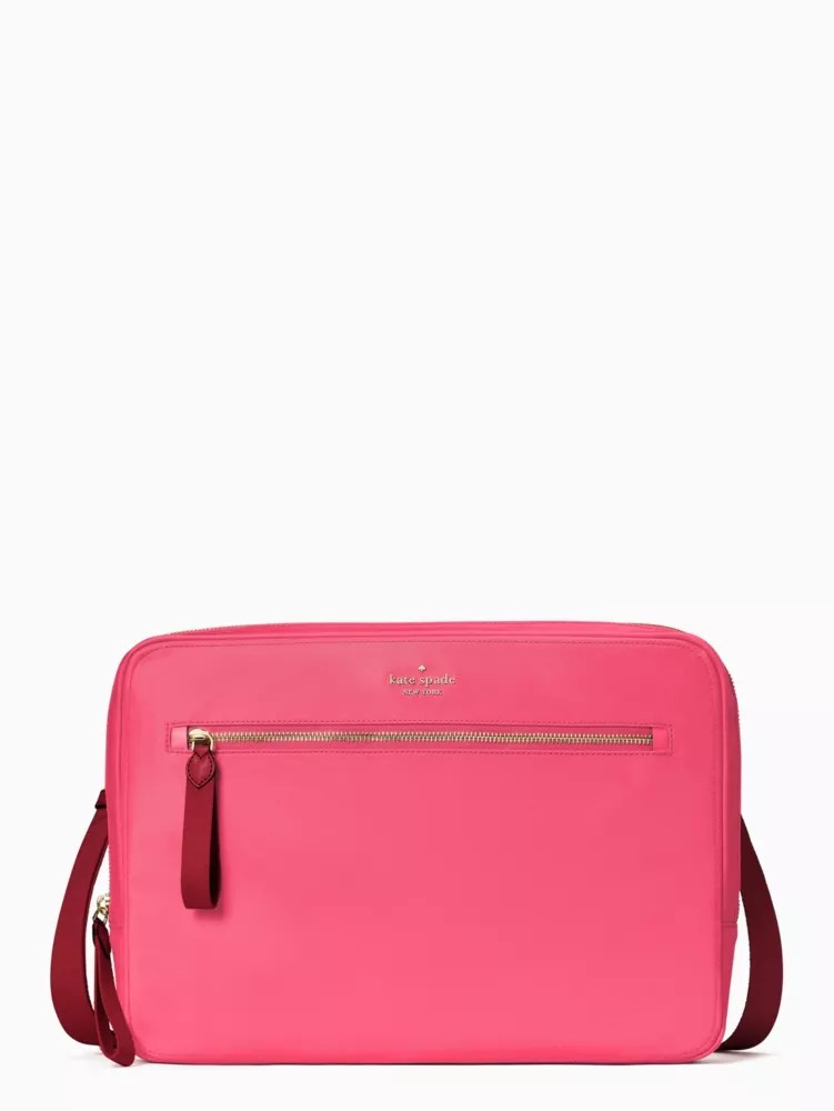 Chelsea Nylon Laptop Sleeve With Strap Kate Spade Outlet