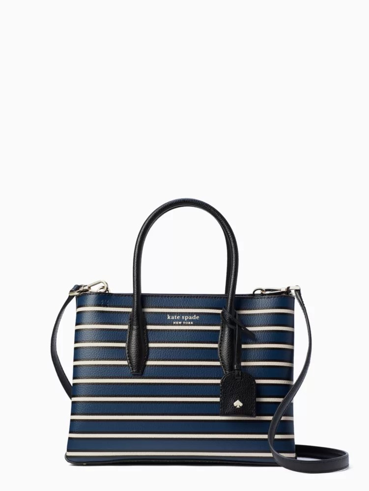 Eva Stripe Small Top Zip Satchel Kate Spade Outlet Kate Spade Outlet