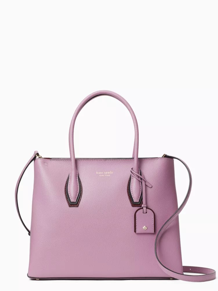 Eva Shadow Anchor Medium Top Zip Satchel Kate Spade Outlet