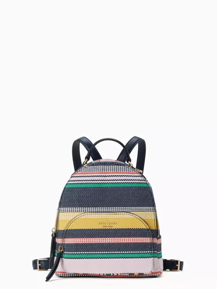 Jackson Boardwalk Stripe Medium Backpack Kate Spade Outlet Kate