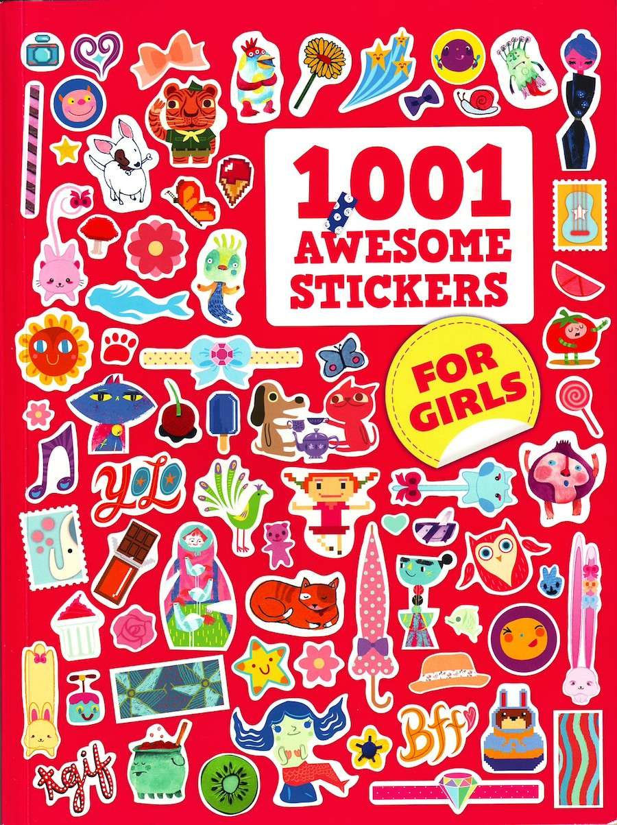 Quirk of the Month 1001 Awesome Stickers Kate Was Here