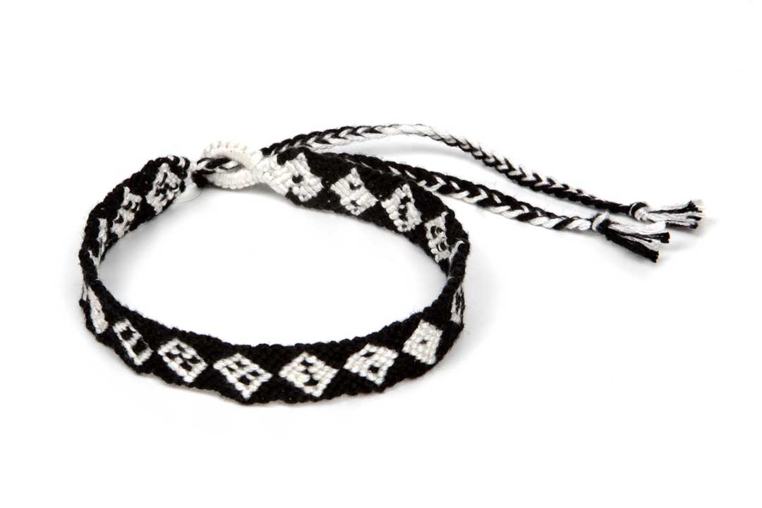 Handmade Woven Bracelets Dice Designed One KATGAMMON Backgammon