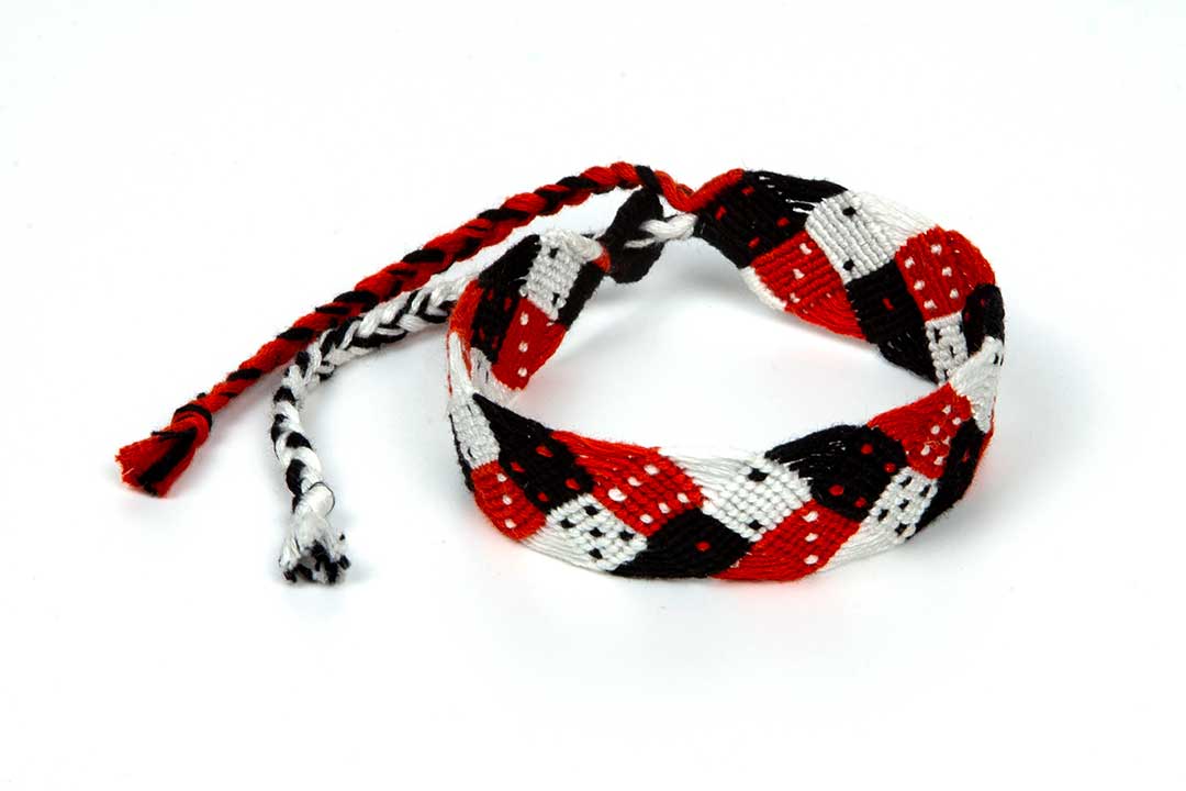 Handmade Woven Bracelets Dice Designed Two KATGAMMON Backgammon