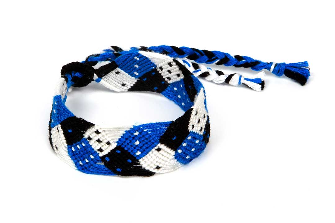 Handmade Woven Bracelets Dice Designed Four KATGAMMON Backgammon