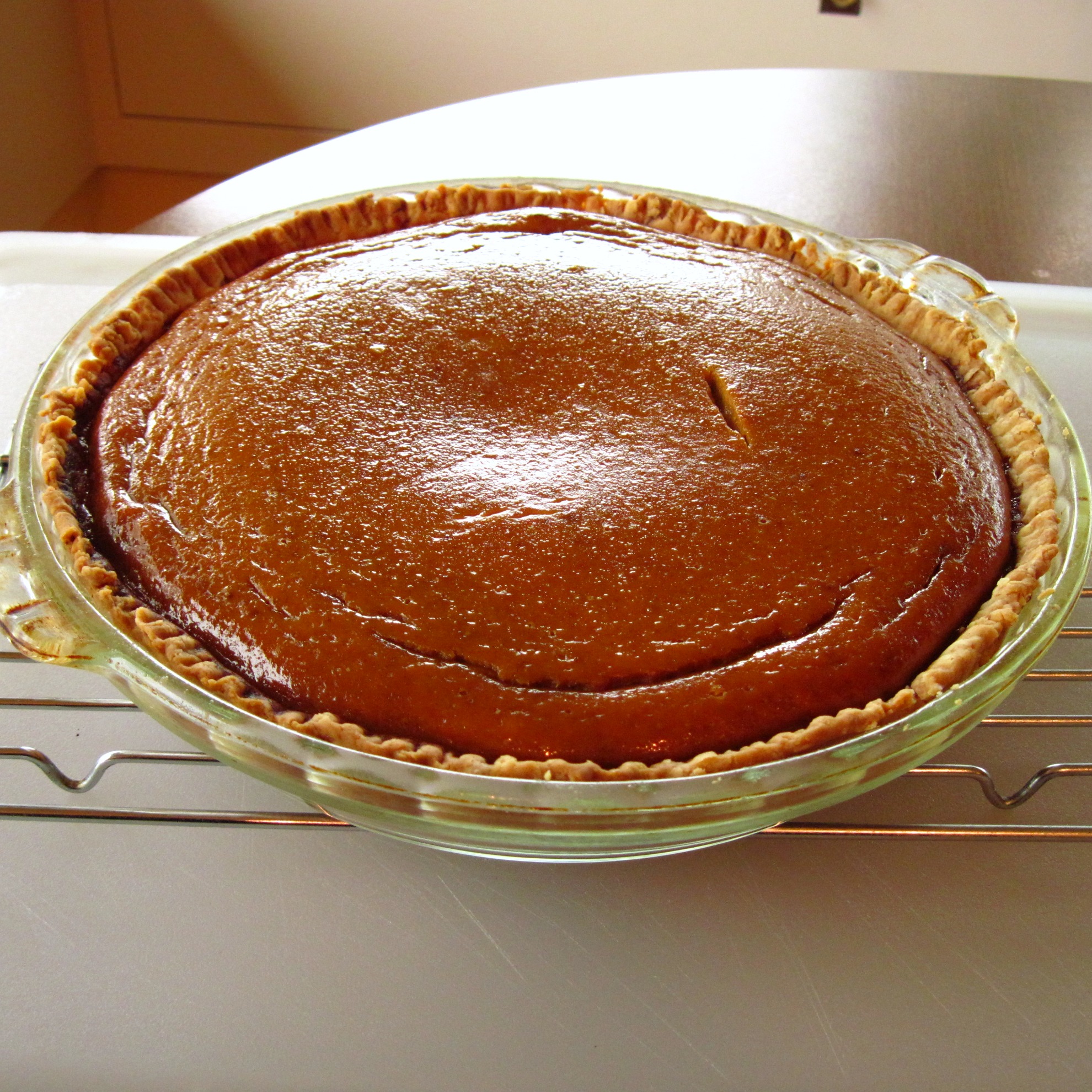 Naturally Sweetened Pumpkin Pie! In the kitchen with Kath